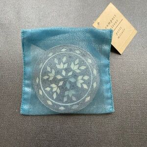 Pier 1 Imports- Blue Snowflake Compact Mirror - NWT